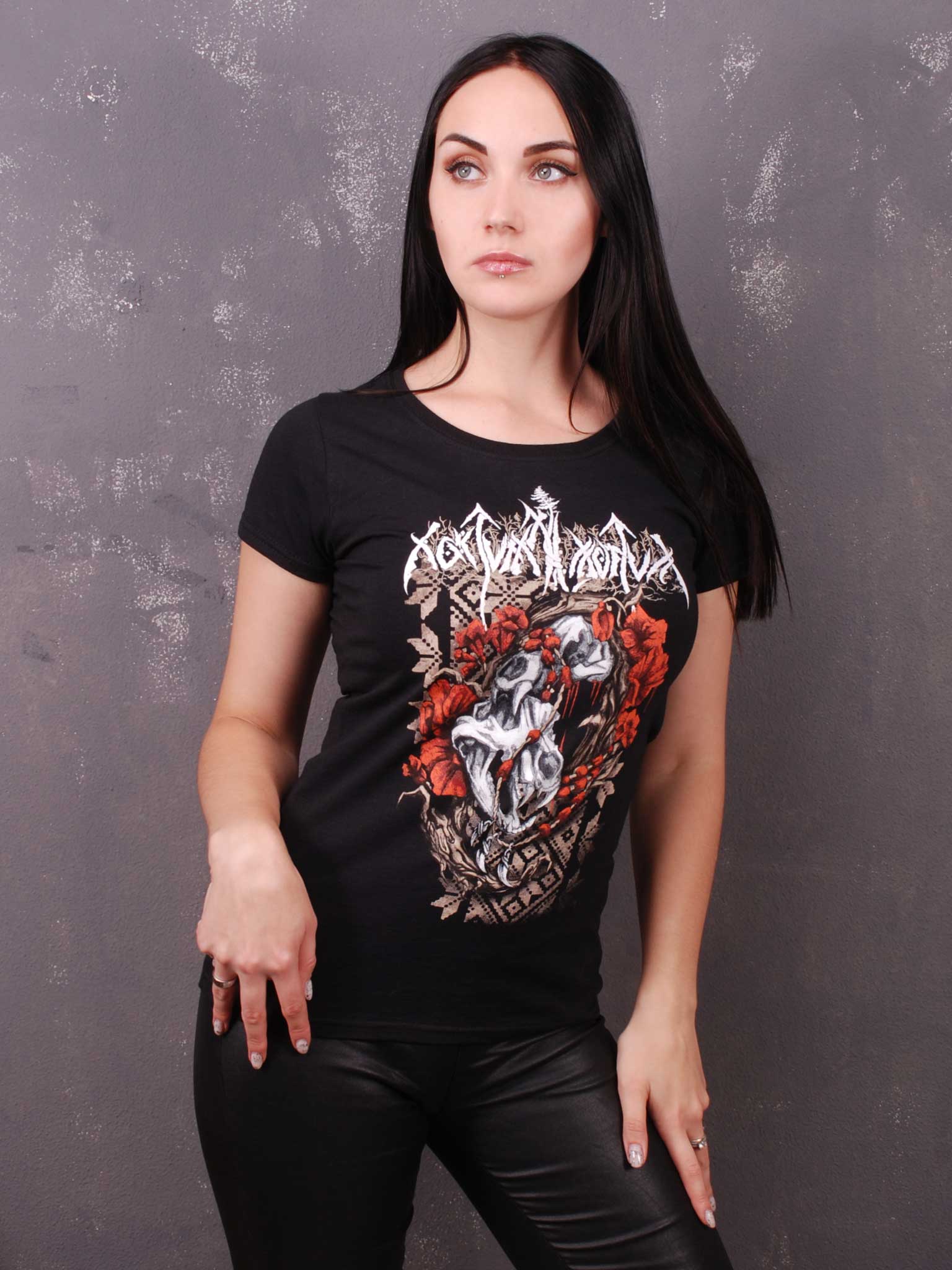 NOKTURNAL MORTUM - Маки / Poppies Lady Fit T-Shirt