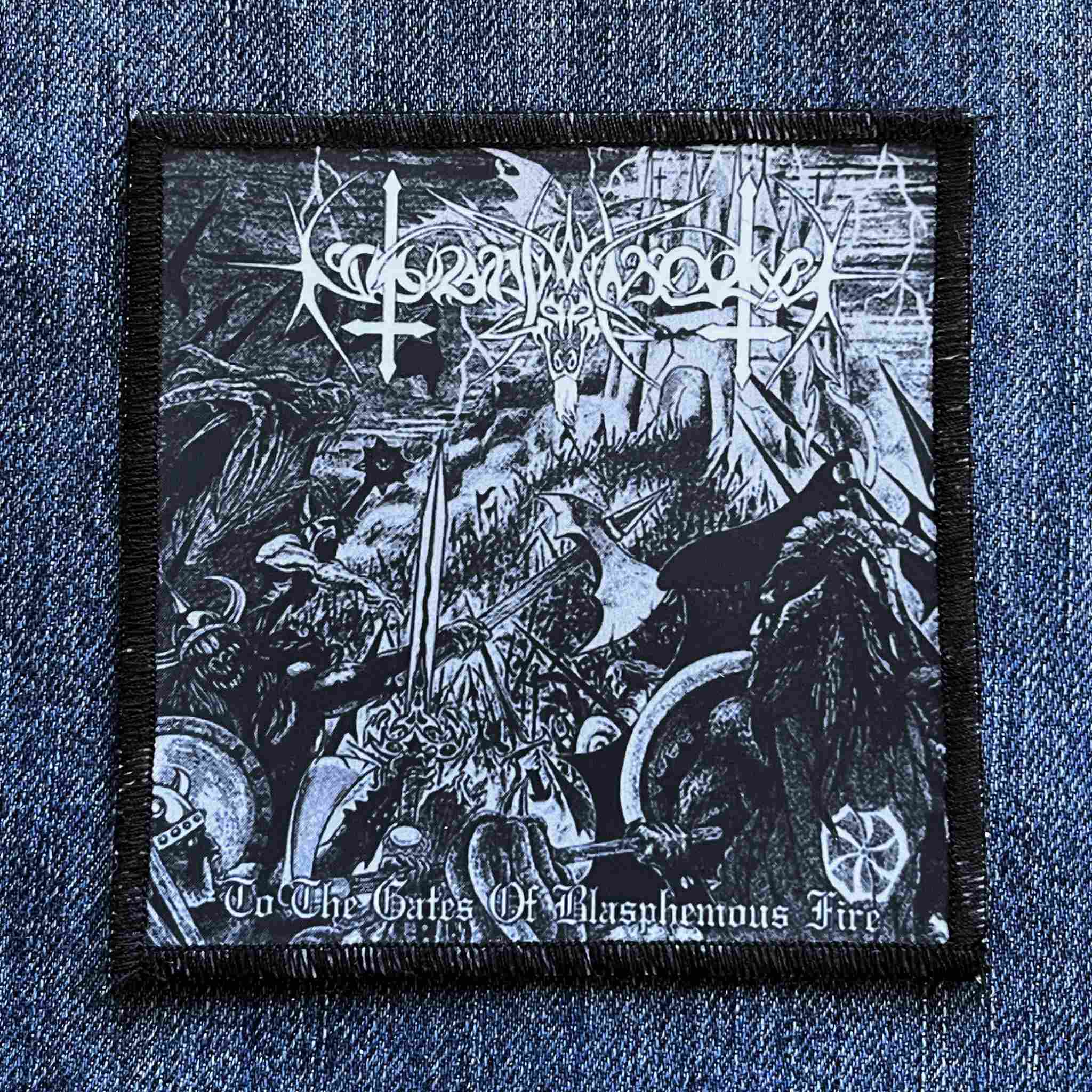 Nokturnal Mortum - To The Gates Of Blasphemous Fire (Original Cover) Patch
