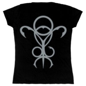 NOKTURNAL MORTUM - Lunar Poetry Logo Lady Fit T-Shirt